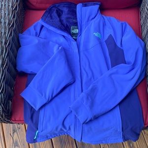 The North Face Windwall fleece lined size large